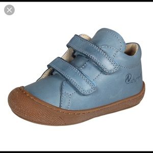 Blue Leather Naturino Toddler shoes